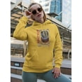 thumbnail image 2 of Eclipse Planet Techno Style Hoodie Women -Image by Shutterstock, Female Medium, 2 of 4