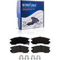 thumbnail image 7 of Detroit Axle - Front & Rear Drilled Rotors Ceramic Brake Pads + Rear Brake Calipers Replacement for Chevy Impala Monte Carlo - 10pc Set Fits select: 2006-2008 CHEVROLET IMPALA LT, 7 of 7