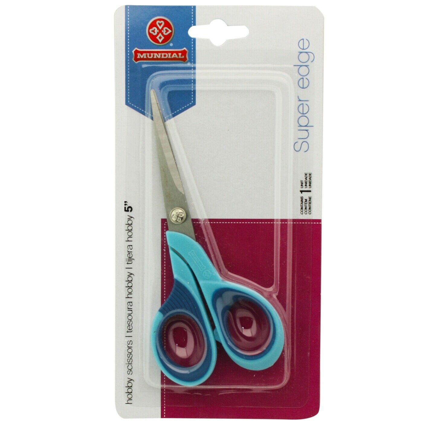 Mundial Super Edge 5" Hobby / Craft Scissors