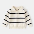 thumbnail image 3 of Mnyotv Knit Sweater for Toddler Boys Long Sleeve Pullover Sweaters Shirts Boy Fall Winter Clothes Tops Size 3-4 Years, 3 of 6