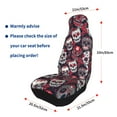 thumbnail image 6 of Haiem Rose Flowers Printed Car Seat Covers Set of 2, Universal Fit Car Seat Covers,Protective Seat Covers,Comfortable Car Seat Covers, Easy Installation Seat Covers, Vehicle Seat Covers, 6 of 9