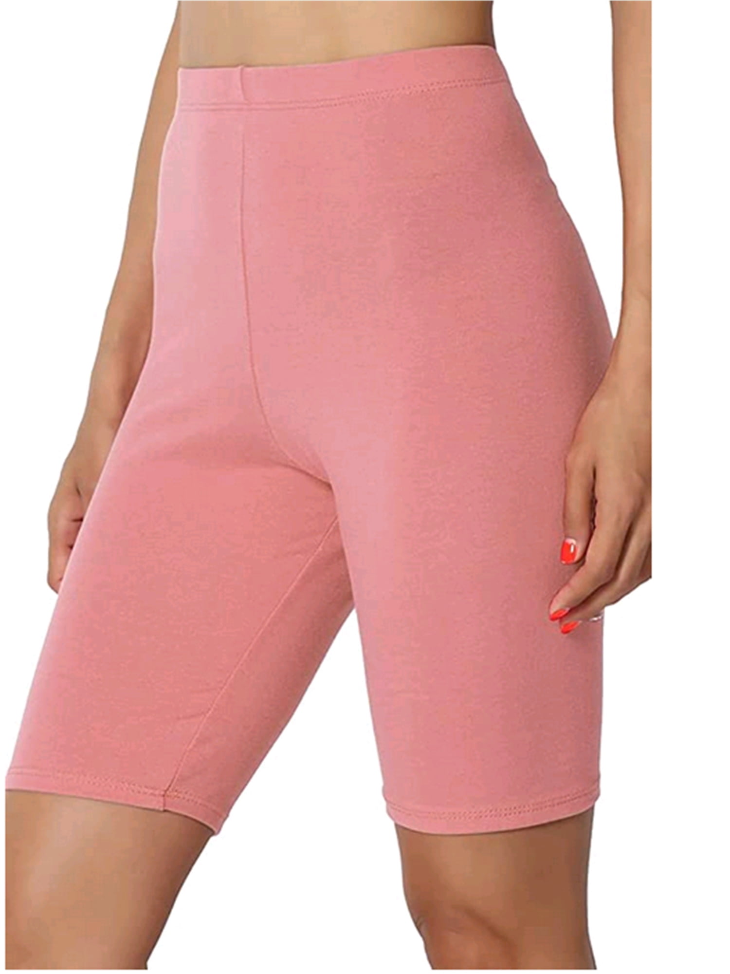 pink brand biker shorts