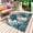 Beige, variant on Nautical Coastal Outdoor Rug for Patio/Deck/Porch, Non-Slip Large Area Rug 5 x 7 Ft, Retro Marine Life Turtle Map Compass Beige Indoor Outdoor Rugs Washable Area Rugs, Camping Rug Carpet Runner