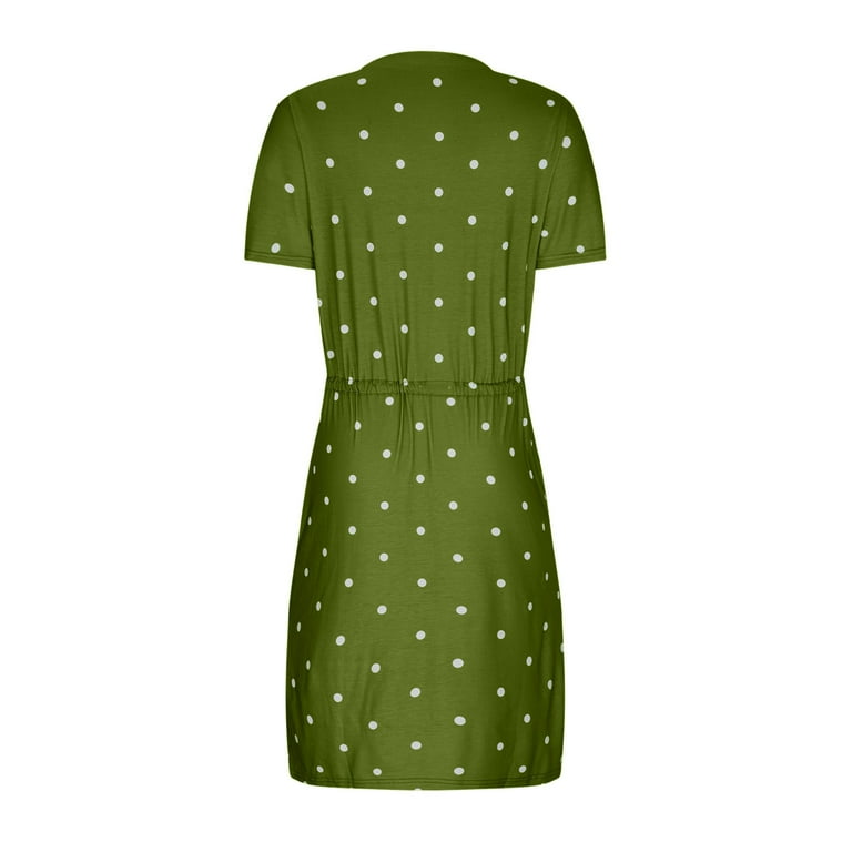 Wycnly Usmixi Womens Dresses Business Tie Waist Pocket Slit Tunic Midi Dresses Casual Leopard Print Round Neck Short Sleeve Knee-Length Summer Dress Wycnly Usmixi Womens Dresses Business Tie Waist Pocket Slit Tunic Midi Dresses Casual Leopard Print Round Neck Short Sleeve Knee-Length Summer Dress