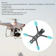 thumbnail image 4 of Carbon Fiber RC Quadcopter Frame, Replacement Shock Absorption Professional FPV Racing Drone Frame 225mm Wheelbase Easy Installation  for RC Drone Accessories, 4 of 8