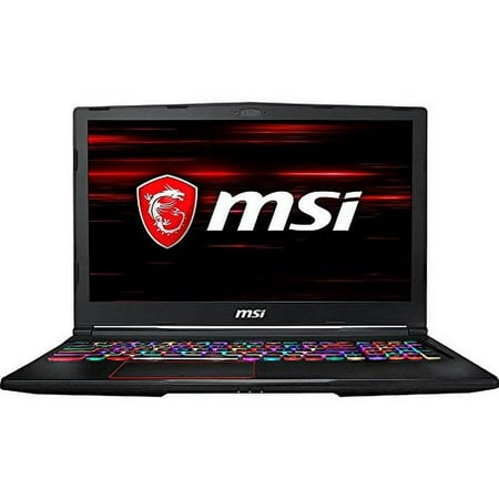 MSI GE63 Raider RGB-011 120Hz 3ms 94% NTSC Premium Gaming Laptop i7-8750H (6 cores) GTX 1060 6G, 16GB 256GB+1TB HDD, 15.6"
