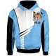 thumbnail image 3 of Sudadera con capucha con estampado 3D de la bandera vintage de Fiji para hombre, sudadera con estampado de emblema nacional, sudaderas informales holgadas de manga larga para otoño, 3 of 5