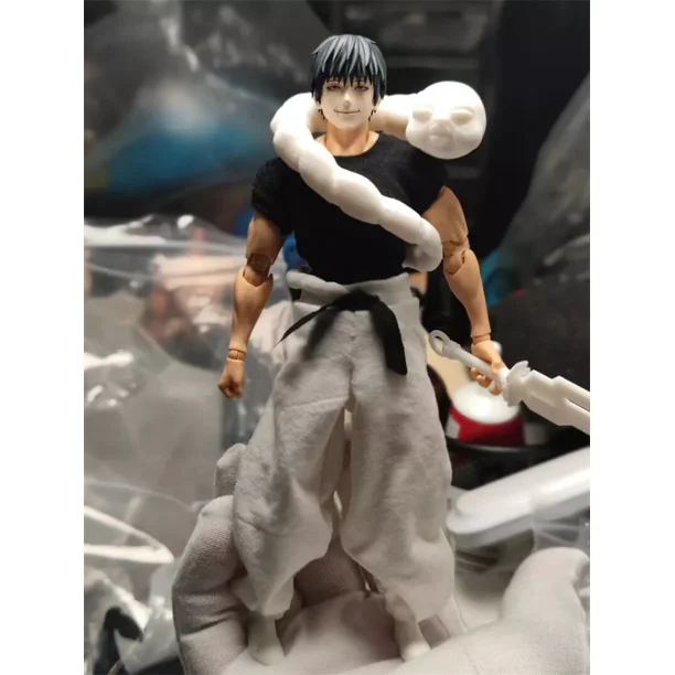 Custom Jujutsu Kaisen Fushiguro Toji Head for 1/12 Romankey Body