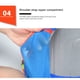 thumbnail image 5 of Riñoneras informales para hombre, nailon ajustable, accesorios para deportes al aire libre (azul), 5 of 9