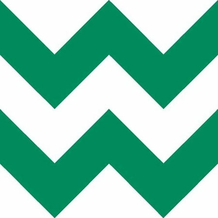 Springs Creative Blair Simple Chevron Emerald Fabric, per Yard