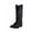 Black Mignon Corona, variant on Dan Post Western Boots Mens Milwaukee Leather Round Toe Black DP2112R