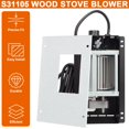 thumbnail image 2 of Soplador para chimenea DELSbbq S31105 110 V de velocidad variable, 2 of 7