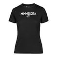 thumbnail image 2 of Women's Levelwear Black Minnesota Wild Maddox City Capsule T-Shirt, 2 of 3