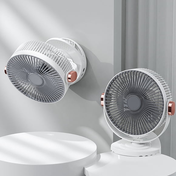 Dvkptbk Clip Fan Desktop Mini Office Dormitory Bed Student Silent Small Fan USB Charging Model Long Battery Life