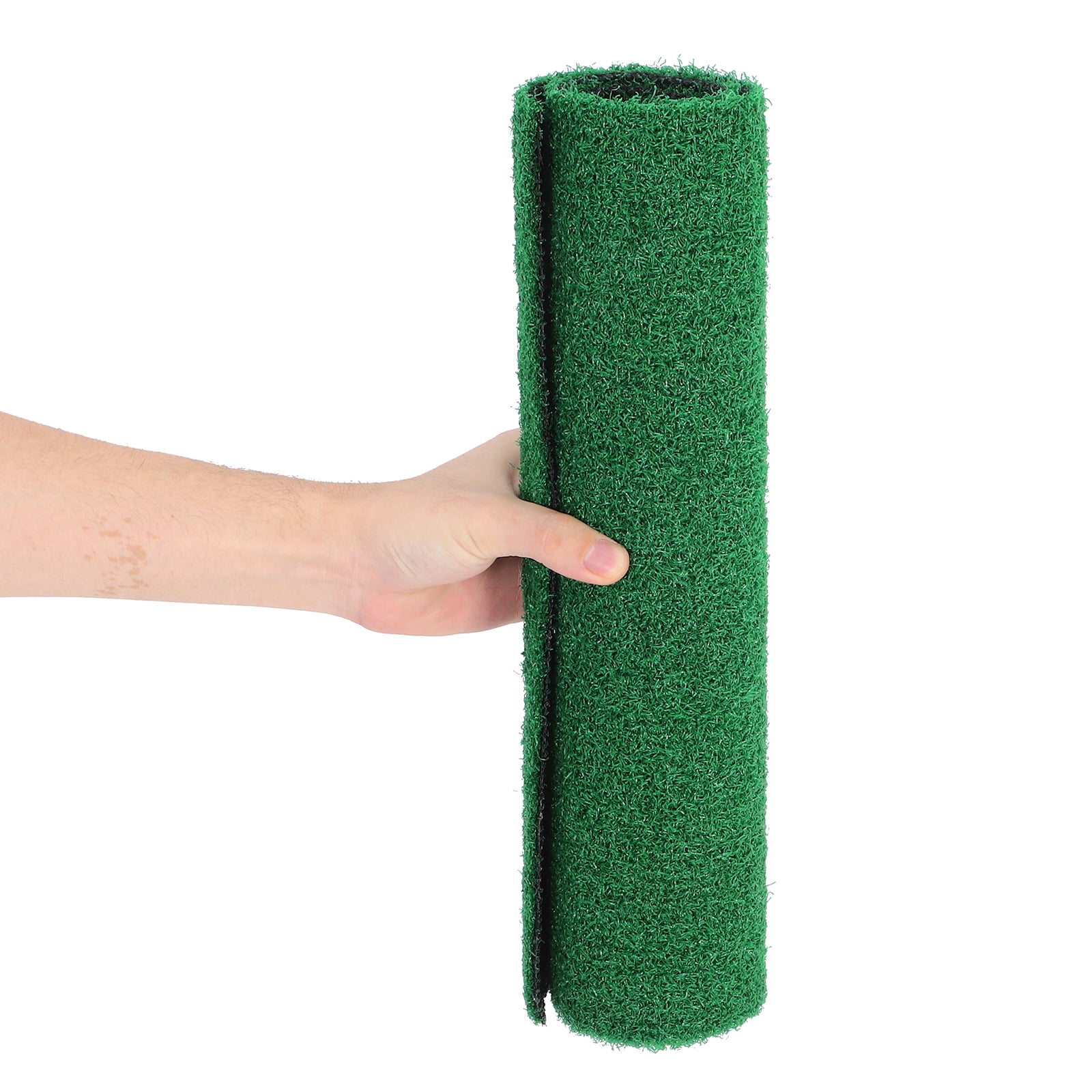 Fovewise Realistic Fake Grass Mat Fish Tank Reptile Ramp Turf Artificial Grass Mat for Turtle Basking Aquatic Terrariums Outdoor Indoor Use