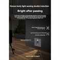 thumbnail image 4 of 3W LED Motion Sensor Night Light LED Embedded Stair Step Waterproof Light with Motion Sensor for RV Boat Ship Trailer,B,1 * LED Light,Black, 4 of 6