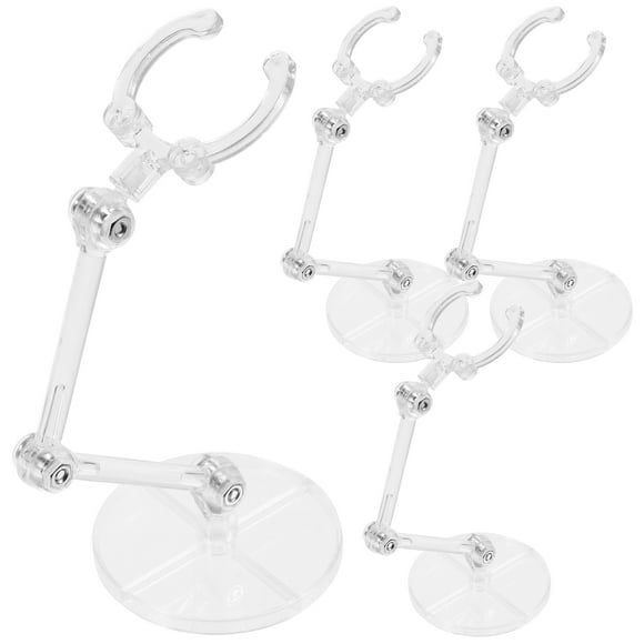 Action Figures Stand for Display with Sleek Finish 4Set