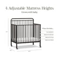 thumbnail image 4 of Namesake Winston 4-in-1 Convertible Mini Crib, 4 of 7