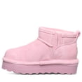 thumbnail image 3 of BEARPAW Retro Shorty Youth Prism Pink Size 5 | Cozy Slip On Winter Boots for Kids | Winter Ankle Boots, 3 of 8