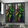 thumbnail image 3 of Window Film Colorful Glass Film Easy to Install UV Protection Vintage Glass Window Decal Home Decoration K One Size, 3 of 13
