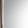 thumbnail image 3 of Wooden Molded Frame Mirror with Scalloped Design Top Taupe Brown - Saltoro Sherpi, 3 of 4