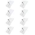 thumbnail image 2 of 8PCS 6MM Adhesive Wall Hook Screw Style No Drill Mount for Bathroom Kitchen and Home Strong Hold Non Trace Installation for Hanging Storage,wall hook,A, 2 of 2