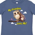 thumbnail image 4 of Inktastic My Grandma Loves Me Owl Boys or Girls Toddler T-Shirt, 4 of 5