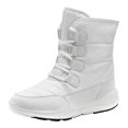 thumbnail image 1 of Botas de nieve cálidas y acogedoras para mujer, botas de nieve con forro de felpa cálidas para caminar, senderismo, tenis, 1 of 9