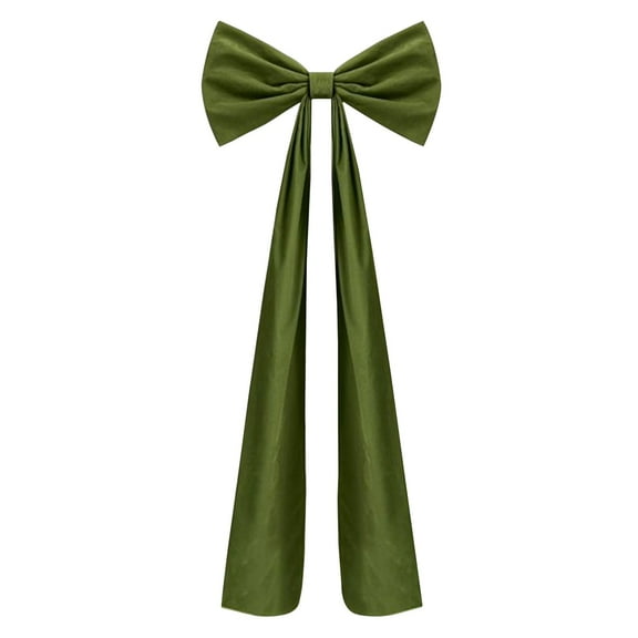 Clode Oversized Velvet Bow Christmas Tree Topper – Large Bow for Home Holiday Decor and Wedding Garland" Easter Home Decorations