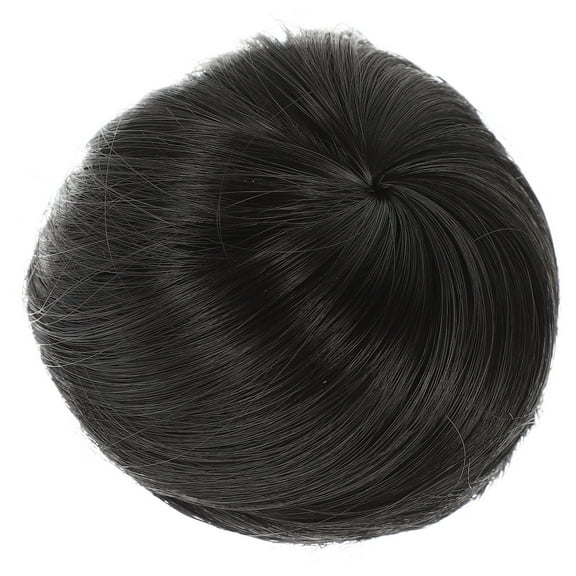 Phenofice Khaki Circular Ponytail Hair Piece for Women, Everyday Wear, Lightweight Hair Extension, 1 Piece