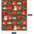 thumbnail image 2 of Christmas Kids Throw Blanket Small Christmas Tree Blanket Xmas Winter Holiday Blanket for Girls Boys Child Baby Bed Soft Lightweight Fuzzy Plush Fleece Blankets and Throws 40x50, 2 of 6