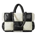 thumbnail image 1 of Wweixi Lightweight Puffer Tote Bag With Padded Comfortable Shoulder Straps Large Capacity Shoulder Bag Six Grid 1Set, 1 of 6