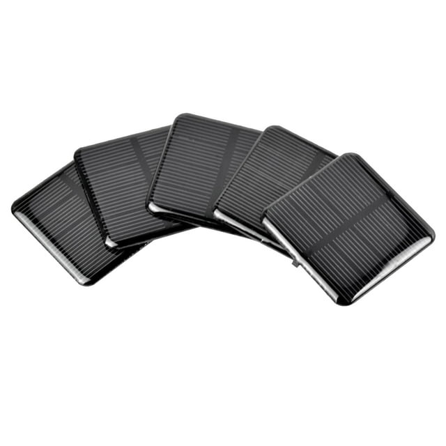 10 Piezas 2V 160MA 50X50MM Paneles Solares DIY para BateríA Cargadores de TeléFonos Celulares MóDulo de Silicio Monocristalino
