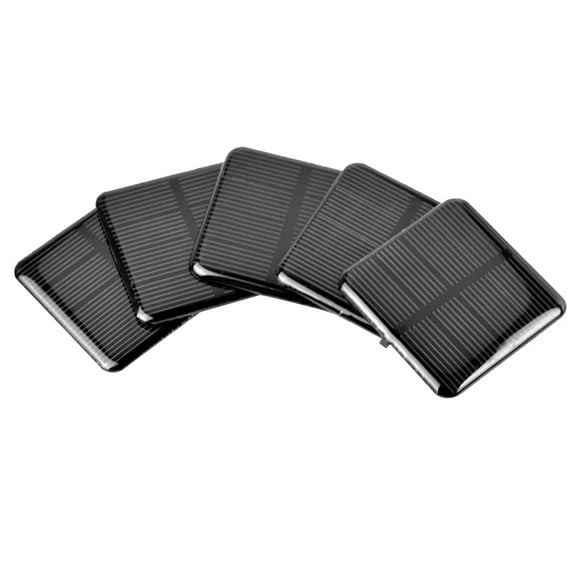 10 Piezas 2V 160MA 50X50MM Paneles Solares DIY para BateríA Cargadores de TeléFonos Celulares MóDulo de Silicio Monocristalino