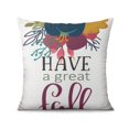 thumbnail image 4 of Enjoy Fall Pillow Covers Set Of 4, Linen Holiday Pillow Covers Home Decor, 4 of 5