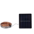 thumbnail image 4 of 20 m/65,6 pies 200 LED Cadena de luz Lámpara de césped solar Lámpara de alambre de cobre Cadena de luz decorativa impermeable para jardín al aire libre Patio Villa Luz blanca, 4 of 5