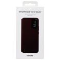 thumbnail image 1 of Samsung Official Smart Clear View Cover for Samsung Galaxy S22+ (Burgundy), 1 of 1