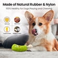 thumbnail image 7 of PcEoTllar Dog Toys for Aggressive Chewers, Dog Chew Toys, Treat Dispensing Dog Puzzle Toys - Green, 7 of 7