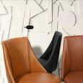 thumbnail image 4 of Homycasa 32.7"H Modern Leather Dining Chair in Cognac Brown Set of 2, 4 of 5