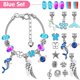 thumbnail image 4 of Kit de fabricación de pulseras con dijes de 112 piezas para niñas, kit de joyería con pulsera de cuentas con dijes, juego de regalo para adultos, niños y niñas, 4 of 5
