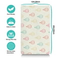 thumbnail image 3 of Geometric Patterned Pet Feeding Mat with Waterproof, Absorbent Surface – Stylish Dog Food Mat with Boho and Watercolor Art, Perfect for Kitchen and Bathroom Floors, 3 of 3