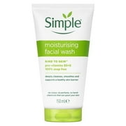 Simple Kind To Skin Moisturising Facial Wash, 150 Ml Packaging May Vary - Pack of 2