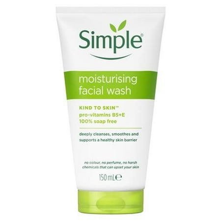 Simple Kind To Skin Moisturising Facial Wash, 150 Ml Packaging May Vary - Pack of 2