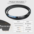 thumbnail image 2 of 2Pack AX94 EPDM V-Belt, Raw Edge Cogged V Belt, 96" Outer Circumference, 2 of 5