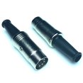 thumbnail image 3 of CESS Metal Body 5 Pin DIN Male Plug MIDI Cable Connector Soldering (4 Pack), 3 of 8