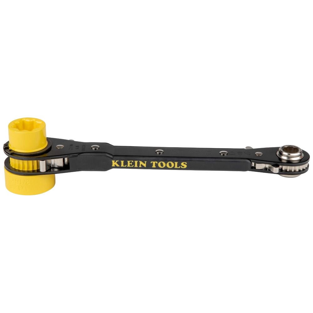 Klein Tools KT155HD 6-in-1 Lineman's Heavy-Duty Ratcheting Wrench