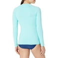 thumbnail image 2 of Women's Standard Smoothies Sleek Solid Long Sleeve Rashguard with UPF 50+, 2 of 3