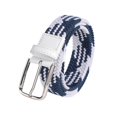 thumbnail image 4 of Cinturón elástico trenzado, elegante cinturón para hombre, ideal para viajes, compras y vacaciones. Longitud 95 cm, 4 of 9