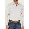 thumbnail image 3 of Wrangler Men's Retro Premium Solid Long Sleeve Snap Western Shirt Grey Medium, 3 of 4