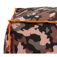 thumbnail image 2 of Gouchee Home Cube Camo Pouf Ottoman – Soft-Stretch Bean Bag Seat with Polystyrene Beads, Lightweight & Durable for Living Room or Dorm, Made in Canada, 2 of 6